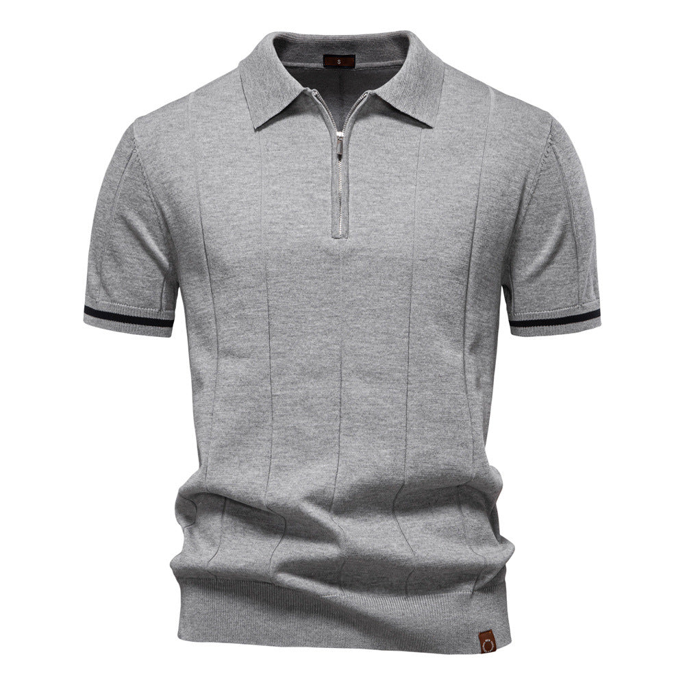 Polo Shirt lapel Knit