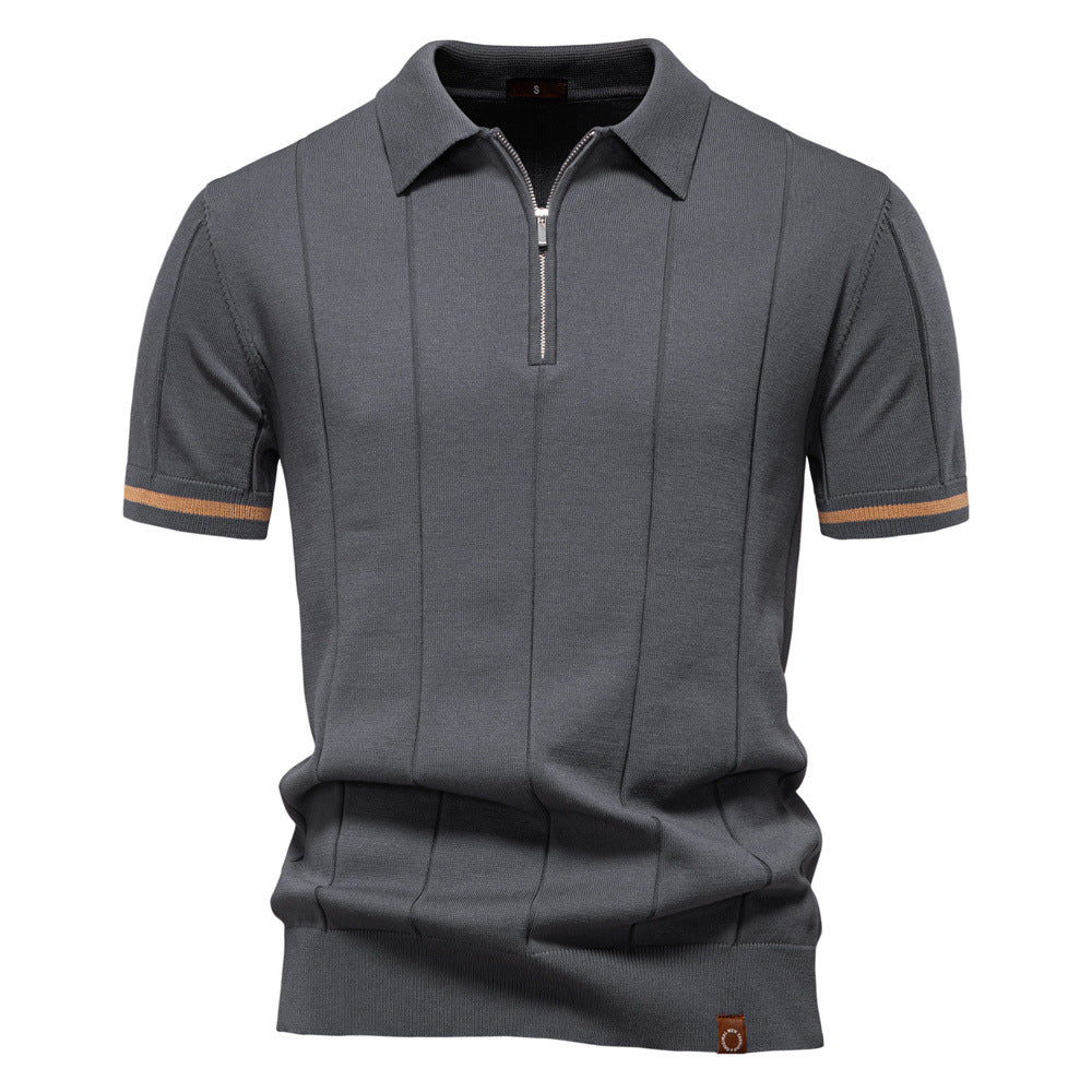 Polo Shirt lapel Knit