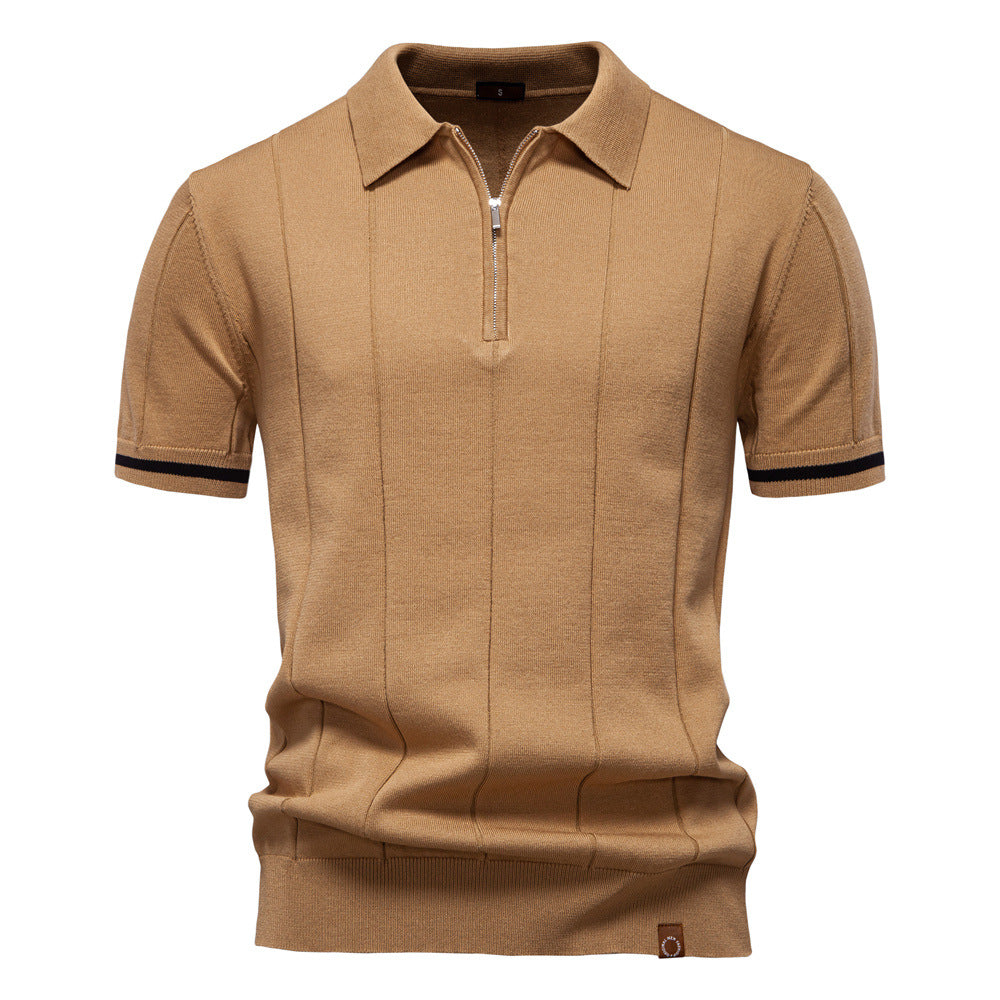 Polo Shirt lapel Knit