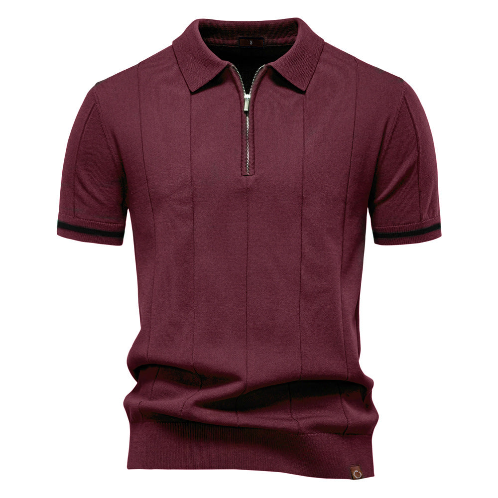 Polo Shirt lapel Knit