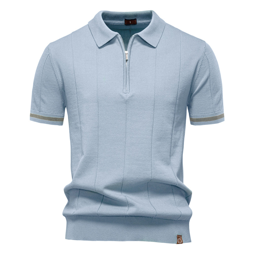Polo Shirt lapel Knit