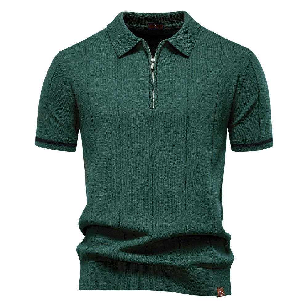 Polo Shirt lapel Knit