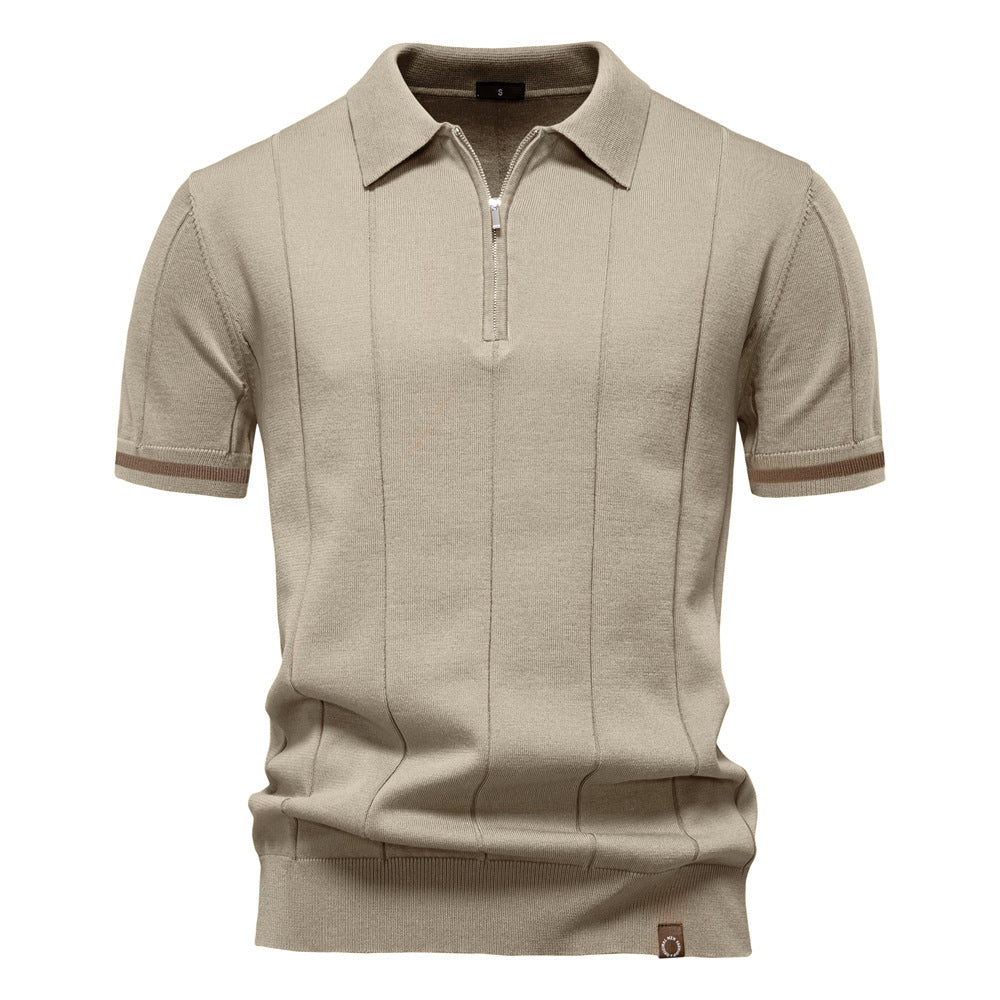 Polo Shirt lapel Knit