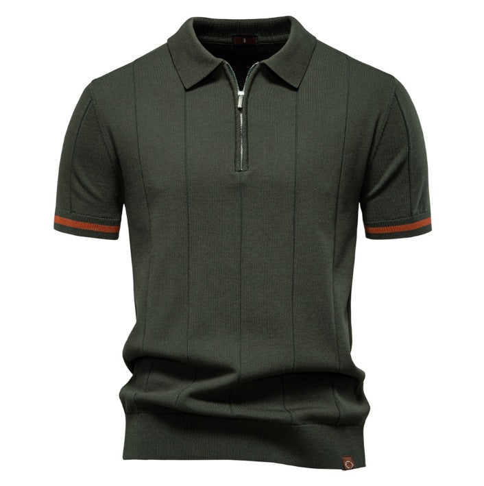Polo Shirt lapel Knit