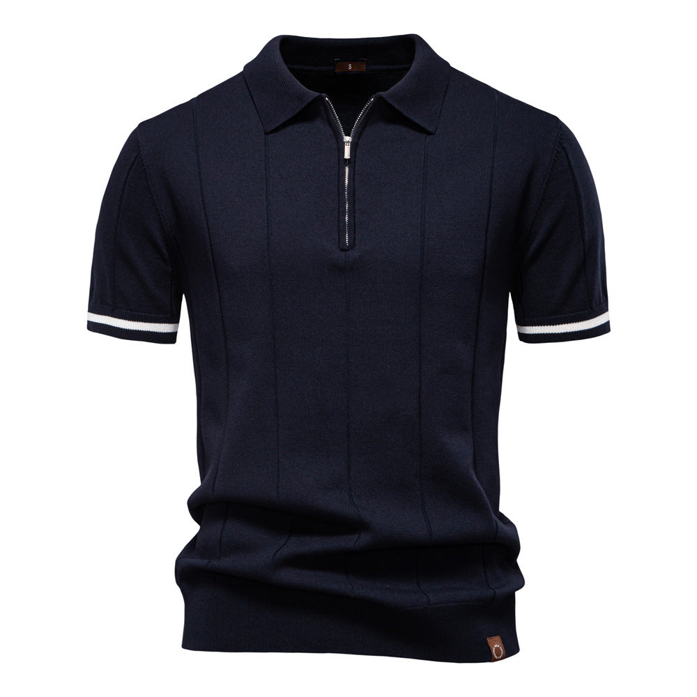 Polo Shirt lapel Knit