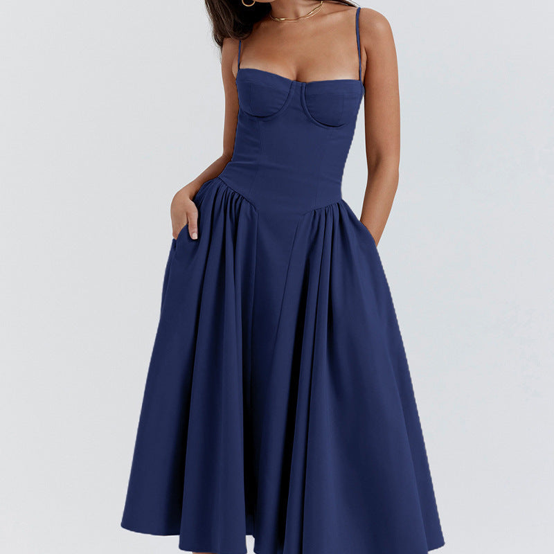 Strap Strapless Dress