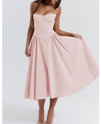 Strap Strapless Dress