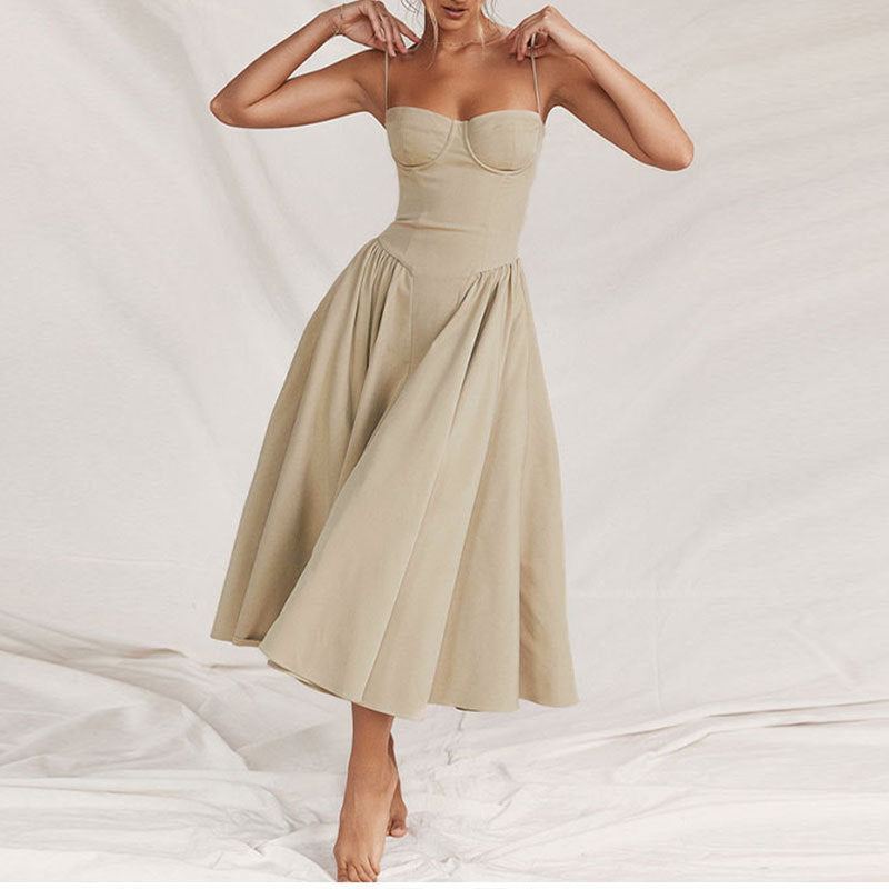 Strap Strapless Dress