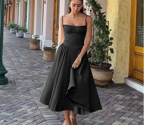 Strap Strapless Dress