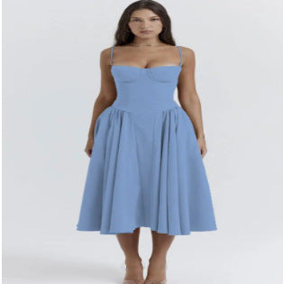 Strap Strapless Dress