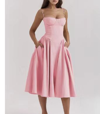 Strap Strapless Dress