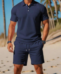Short-sleeved Shorts Sports Suit
