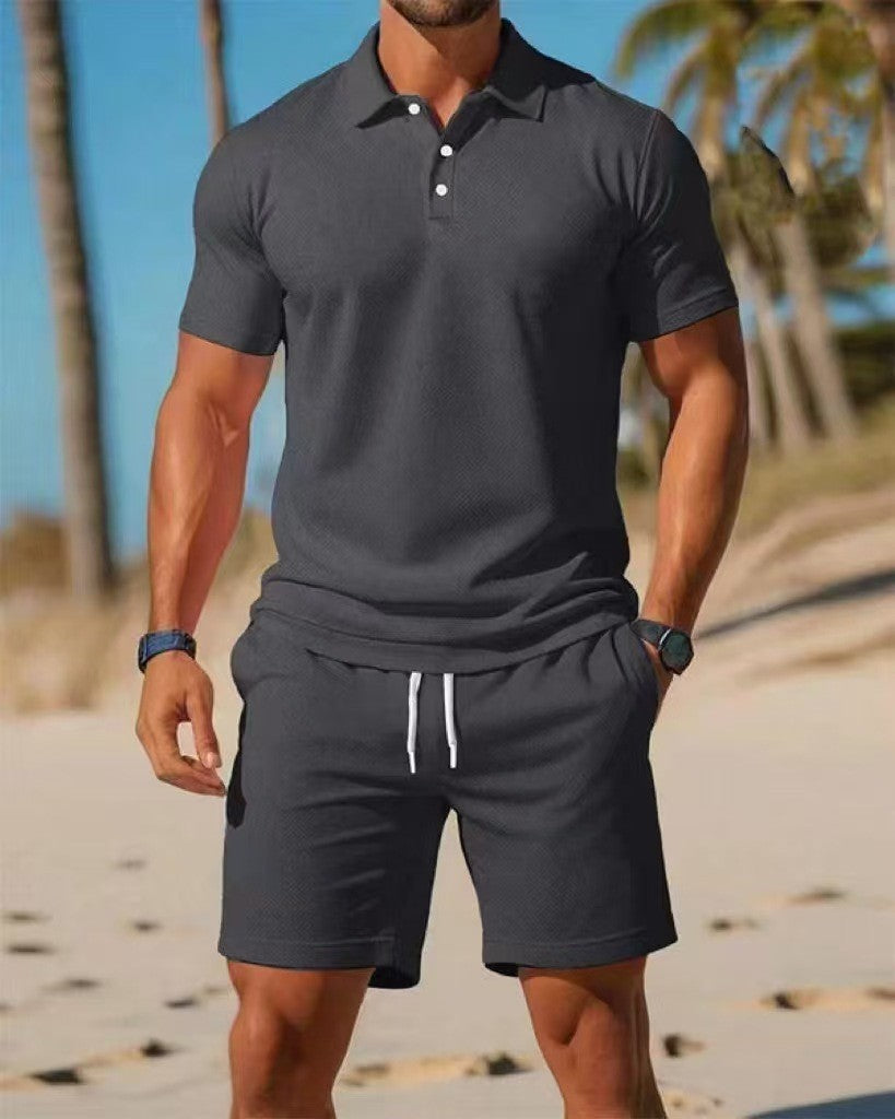 Short-sleeved Shorts Sports Suit