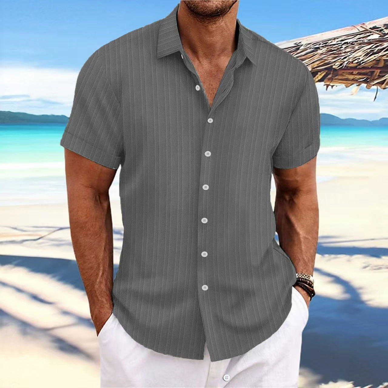 Loose Short Sleeve Shirt