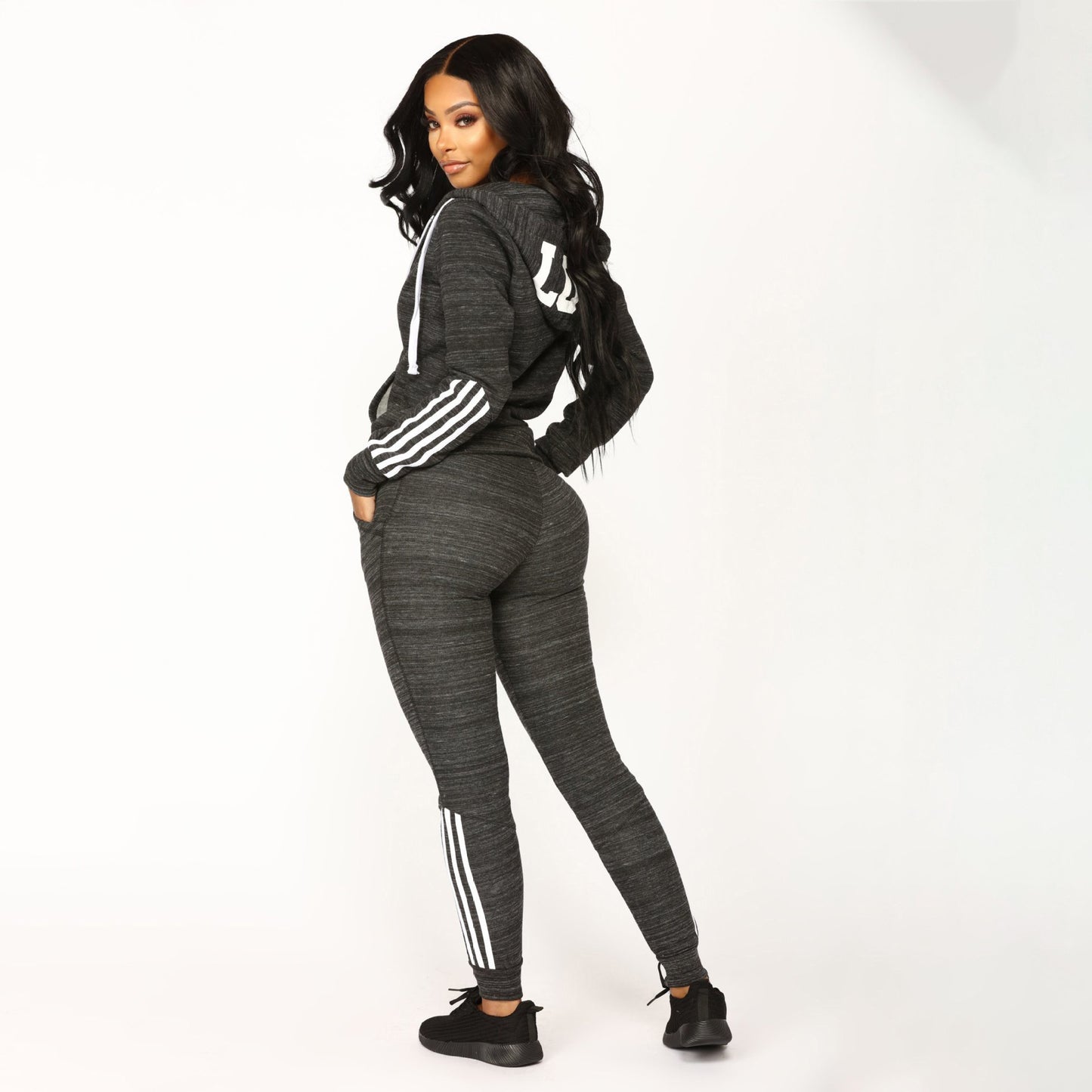Long Sleeve Sweatshirt Sportswear Suit