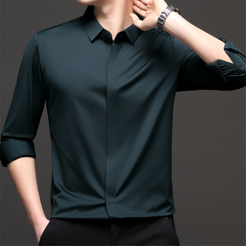 Men's Solid Color Shirt