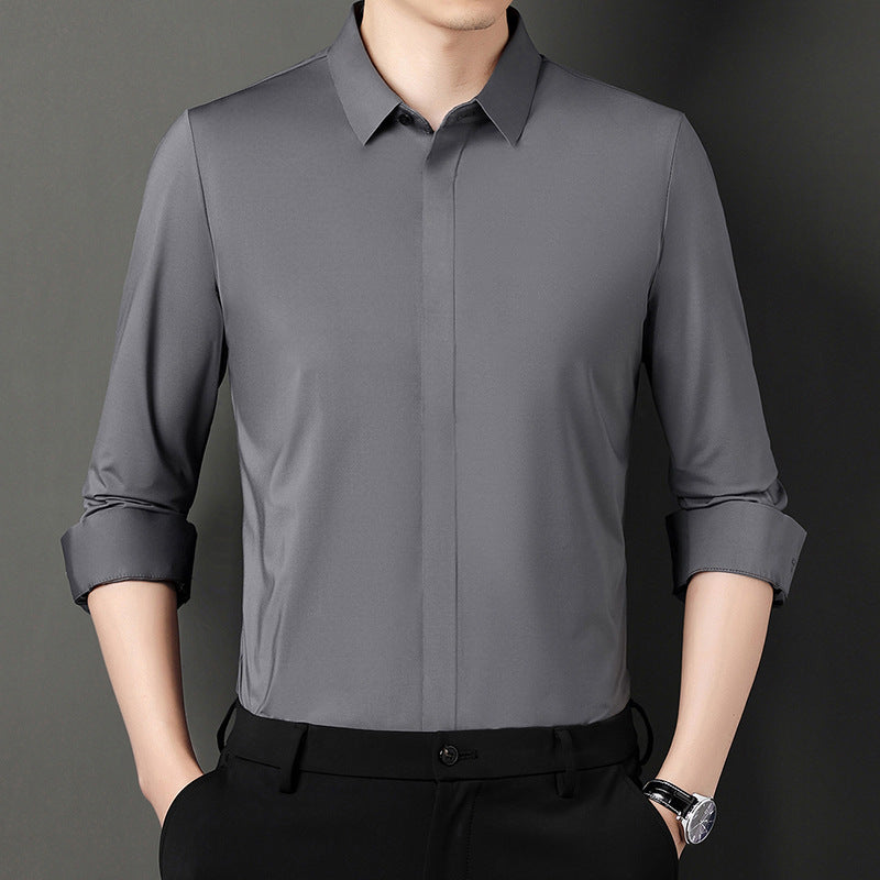 Men's Solid Color Shirt