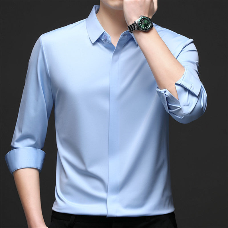 Men's Solid Color Shirt