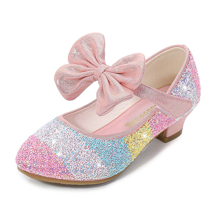 Girls Leather Shoes Princess Shoes