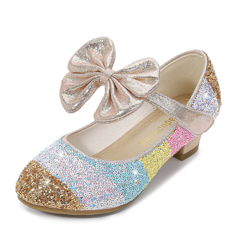 Girls Leather Shoes Princess Shoes