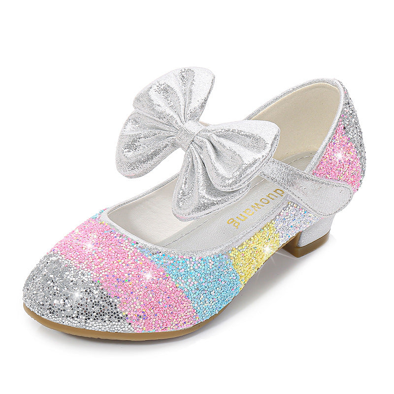 Girls Leather Shoes Princess Shoes