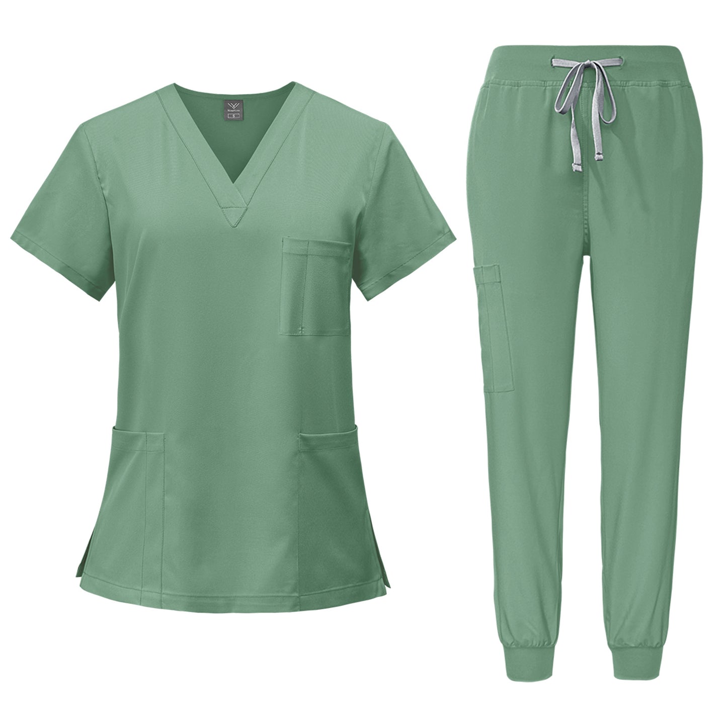 Quick-Drying Short-Sleeved Hospital Work Clothes
