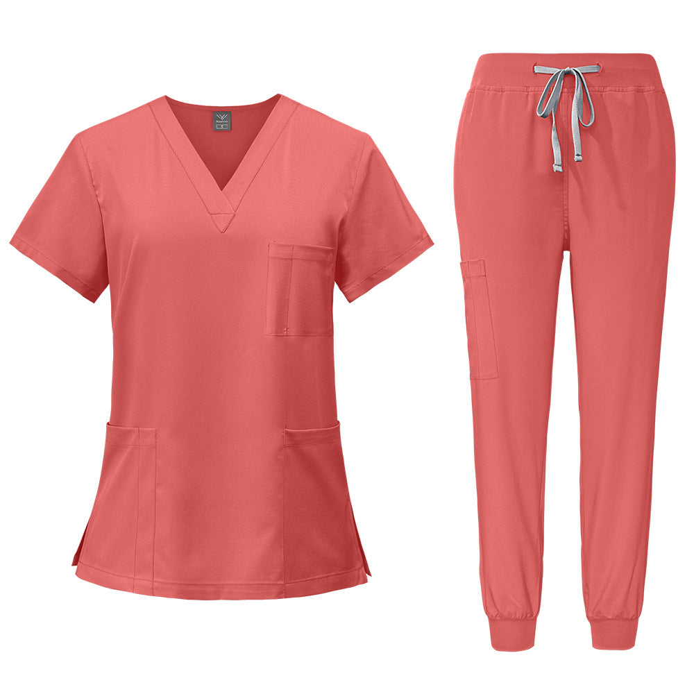 Quick-Drying Short-Sleeved Hospital Work Clothes