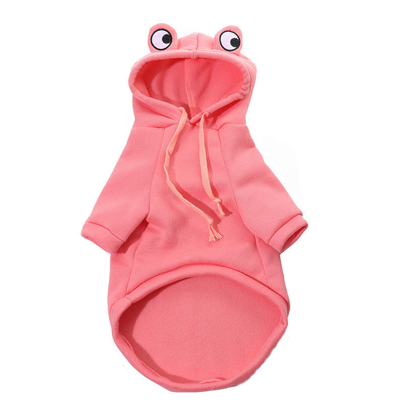 Frog Sweatshirt Pet Clothes