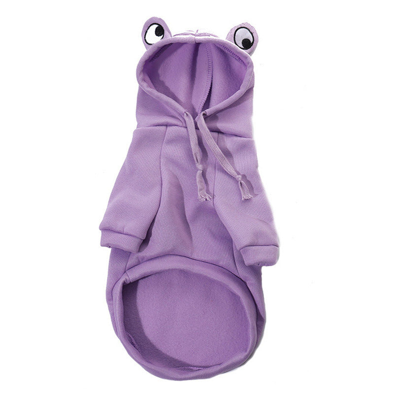 Frog Sweatshirt Pet Clothes
