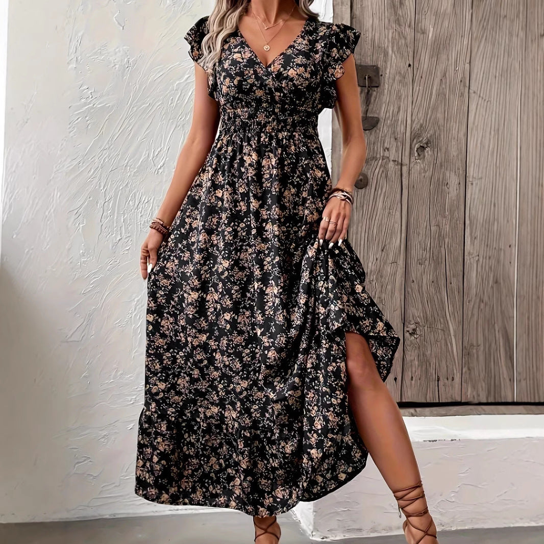 Printed French Dress