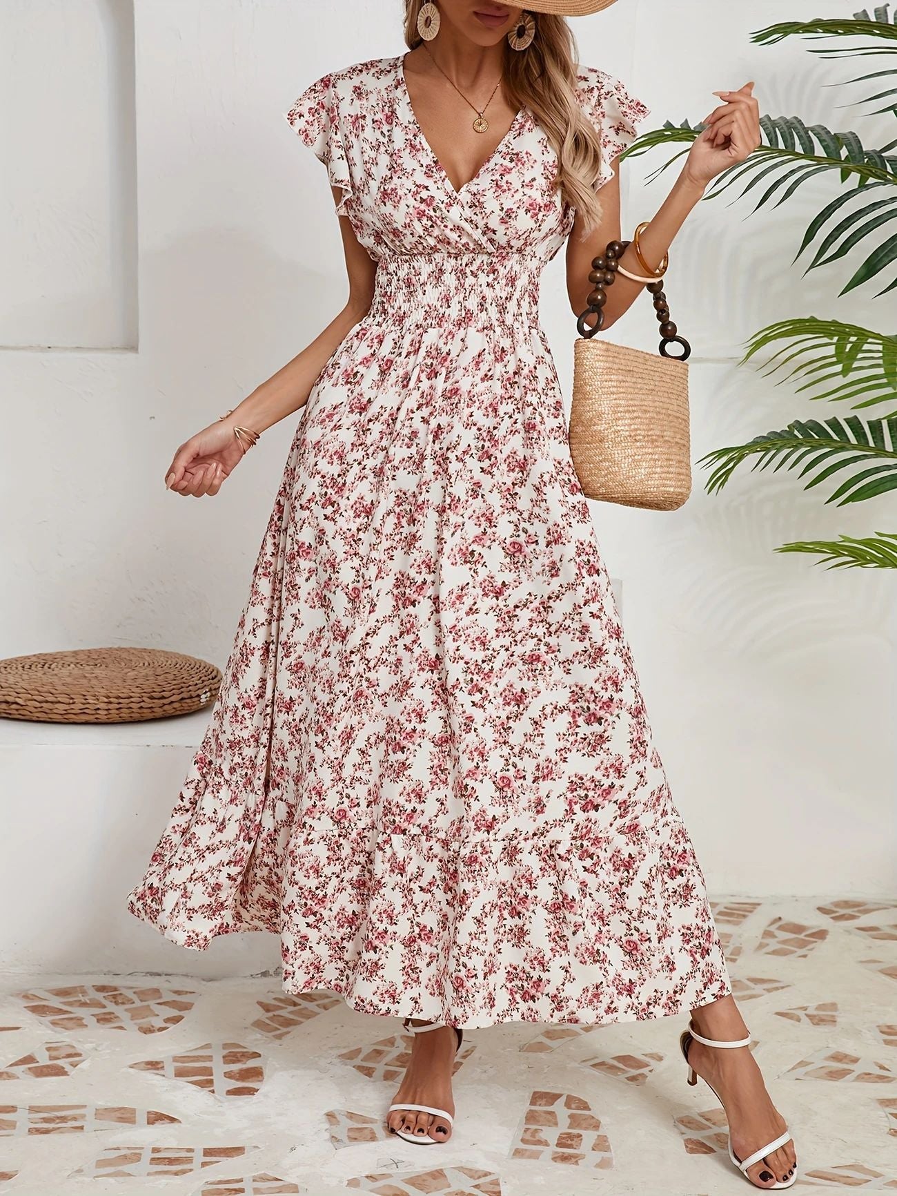 Printed French Dress