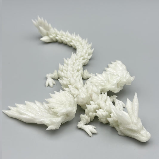 3D Printed Crystal Pterosaur 3D Printed Crystal Dragon