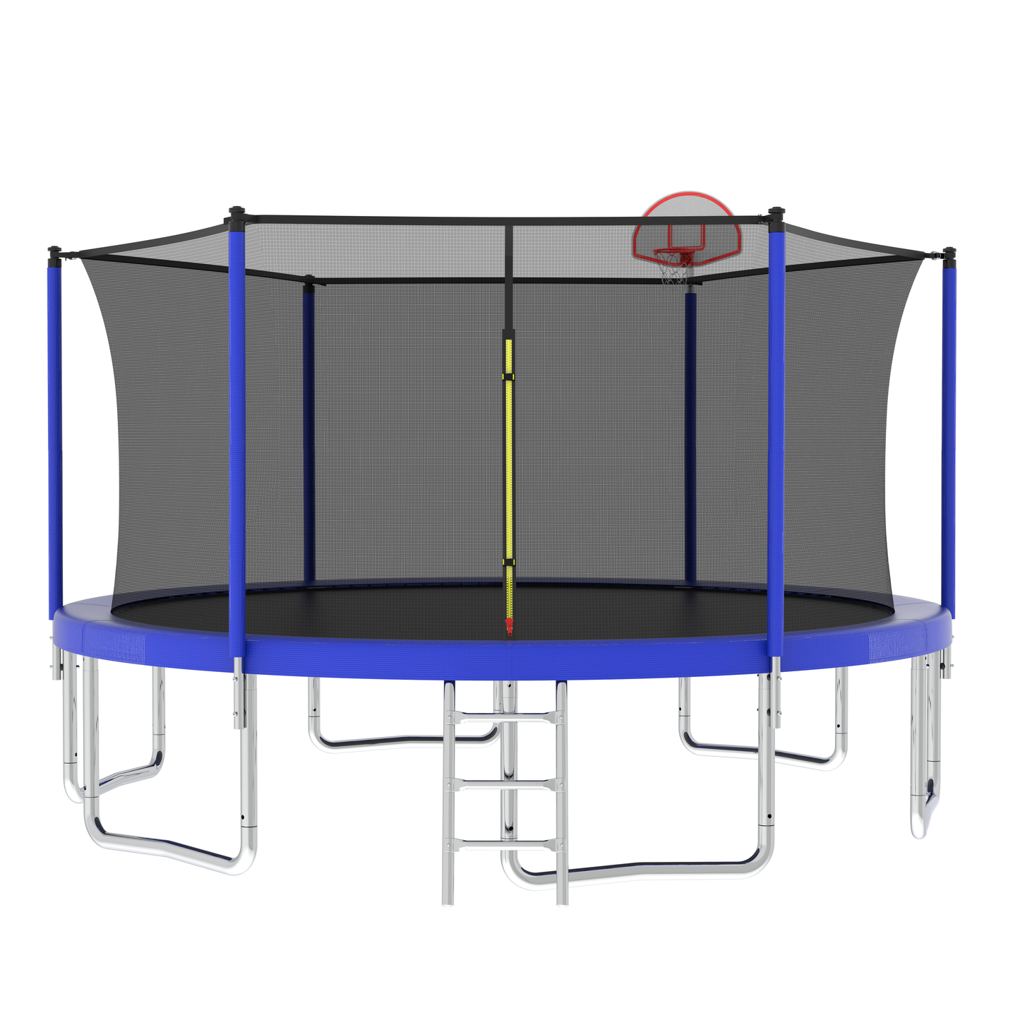 14FT For Kids Children With Safety Enclosure Net Outdoor Backyards Large Recreational Trampoline