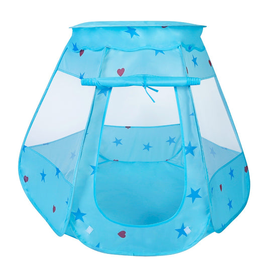 1Pc Kids Popup Game Tent Indoor Outdoor Castle Game Play Tent Birthday Gift For Kids  No Balls Light Included