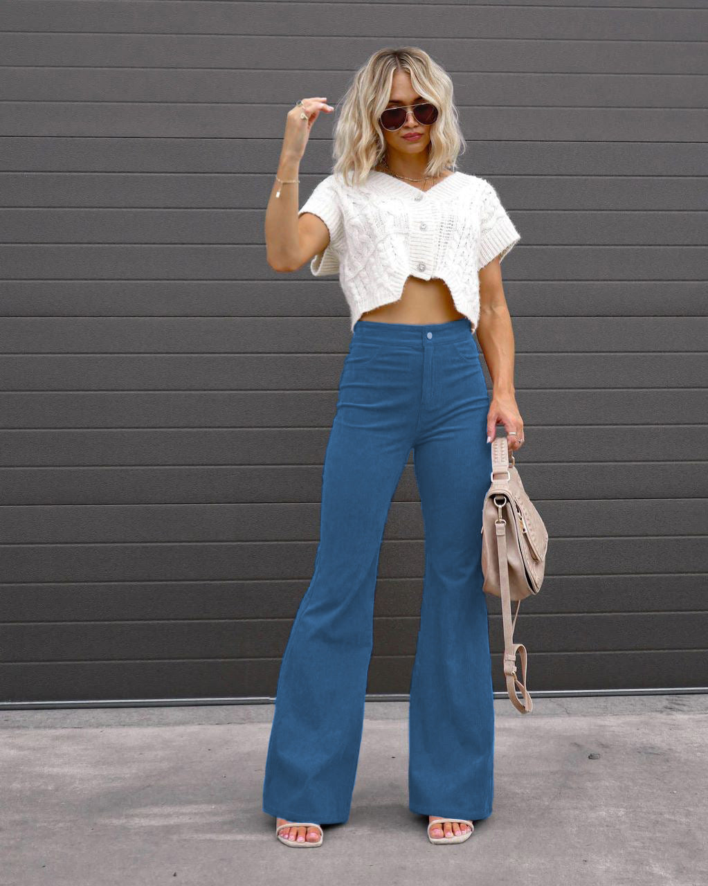 High Waist Casual Pants