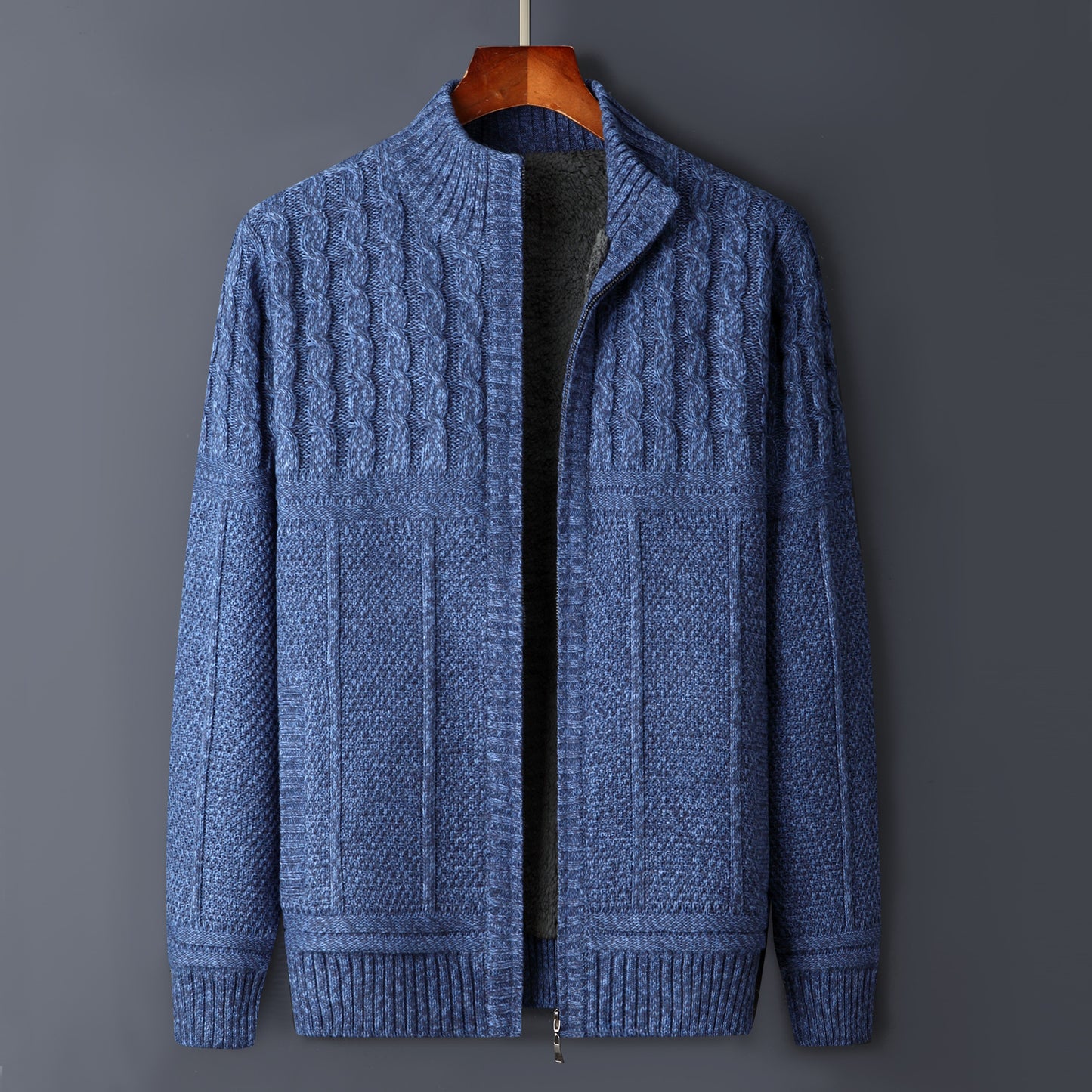 2025 Autumn Thickened Zipper Sweater
