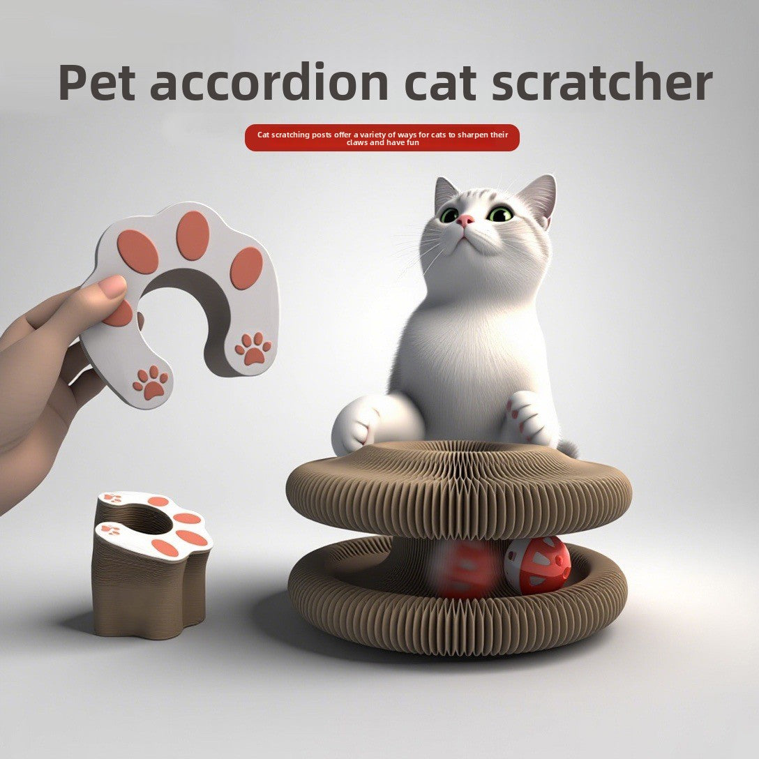 Grinding claw organ cat scratch plate