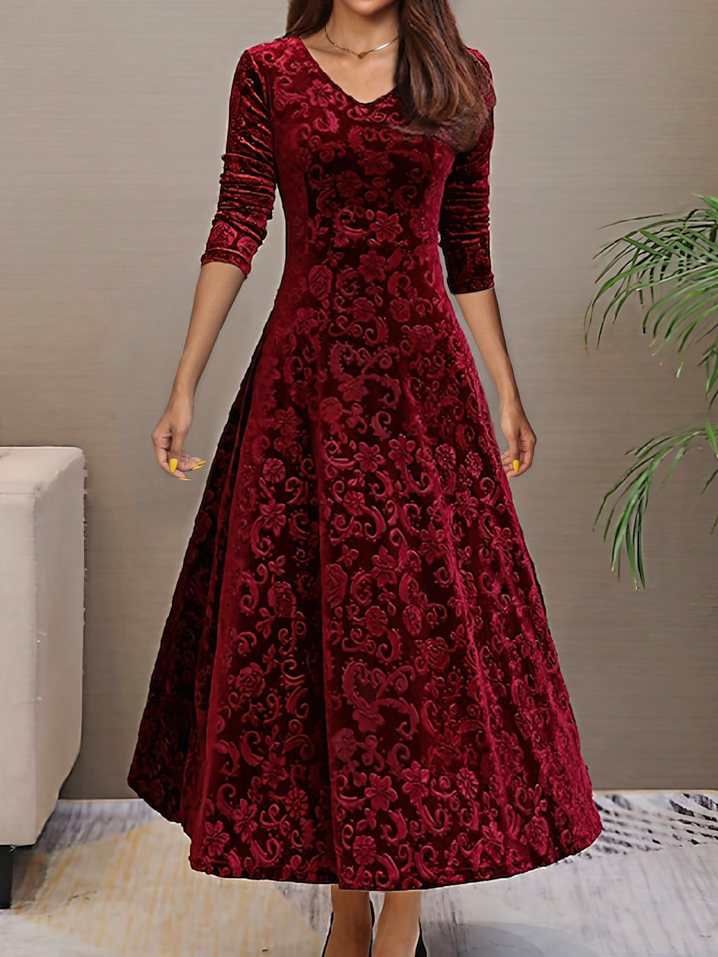 Velvet Superior Gown