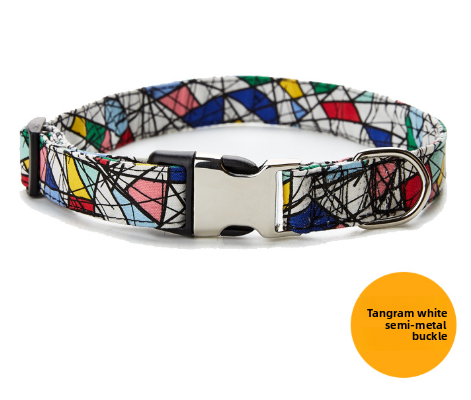 Adjustable buckle collar
