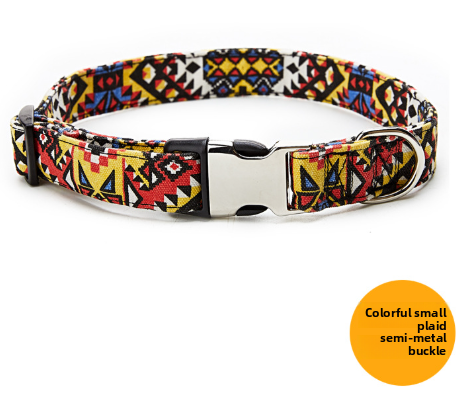 Adjustable buckle collar