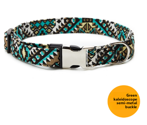 Adjustable buckle collar