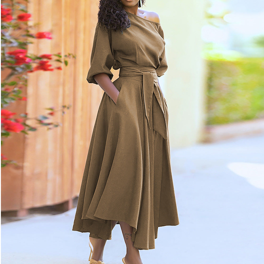 Strap Crossover Dress