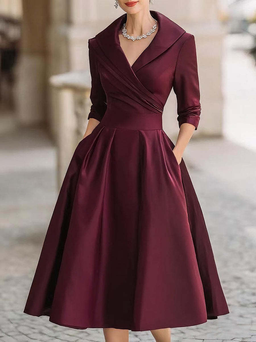 Formal Tight Waist Dress