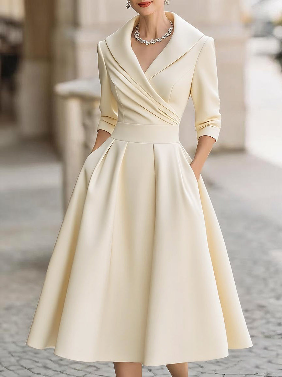 Formal Tight Waist Dress