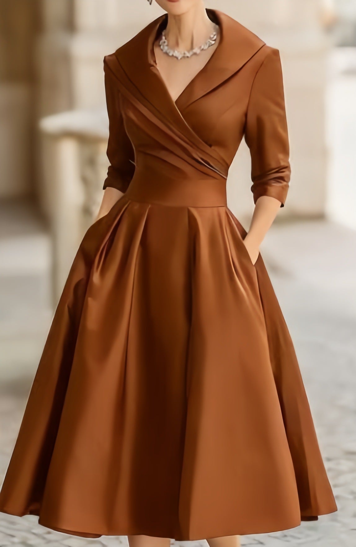 Formal Tight Waist Dress