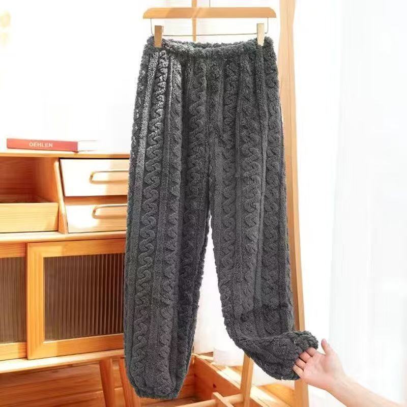 Thickened Warm Pajamas Set