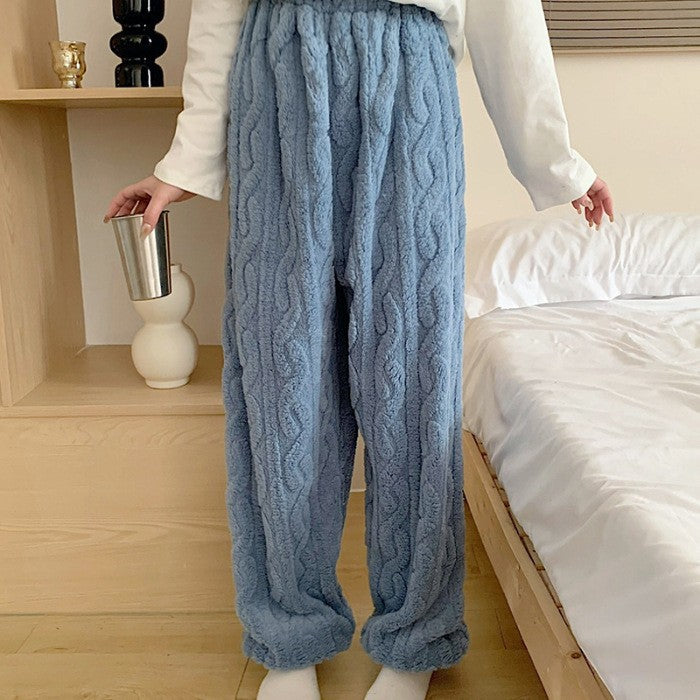 Thickened Warm Pajamas Set