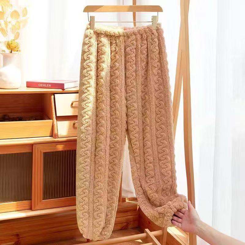 Thickened Warm Pajamas Set