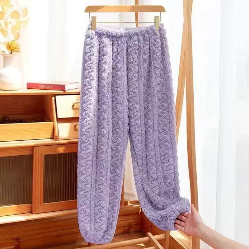 Thickened Warm Pajamas Set