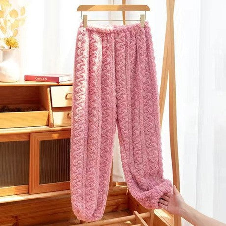 Thickened Warm Pajamas Set